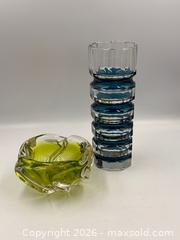 MaxSold Auction: Vintage Mid-Century Modern Murano-style Hand-blown Art Glass and Silver Overlay Art Deco Candle Holders - Oakville (Ontario, Canada) PARTNER MANAGED Estate Sale Online Auction - Lakeshore Road West