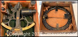 MaxSold Auction: Vintage Sextan in Box and WWII Bearing Circle in Instrument Box - Oakville (Ontario, Canada) PARTNER MANAGED Estate Sale Online Auction - Lakeshore Road West