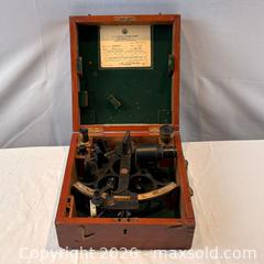 MaxSold Auction: Vintage Sextan in Box and WWII Bearing Circle in Instrument Box - Oakville (Ontario, Canada) PARTNER MANAGED Estate Sale Online Auction - Lakeshore Road West