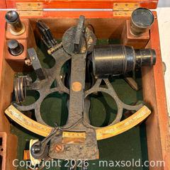 MaxSold Auction: Vintage Sextan in Box and WWII Bearing Circle in Instrument Box - Oakville (Ontario, Canada) PARTNER MANAGED Estate Sale Online Auction - Lakeshore Road West