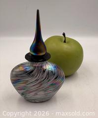 MaxSold Auction: Vintage Silvestri Art Glass Perfume Bottle  - Oakville (Ontario, Canada) PARTNER MANAGED Estate Sale Online Auction - Lakeshore Road West