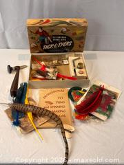 MaxSold Auction: Vintage "Tack-L-Tyers" Fly Tying Kit - Oakville (Ontario, Canada) PARTNER MANAGED Estate Sale Online Auction - Lakeshore Road West