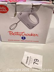 MaxSold Auction: Betty Crocker - North Grenville (Ontario, Canada) SELLER MANAGED Reseller Online Auction - County Road 19