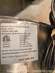 MaxSold Auction: Metal Fan - North Grenville (Ontario, Canada) SELLER MANAGED Reseller Online Auction - County Road 19