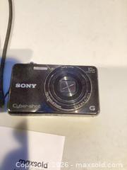 MaxSold Auction: Sony camera - North Grenville (Ontario, Canada) SELLER MANAGED Reseller Online Auction - County Road 19