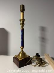 MaxSold Auction: Vintage Cloisonne Lamp Stand - Toronto (Ontario, Canada) SELLER MANAGED Downsizing Online Auction - Yonge (CONDO)