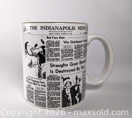 MaxSold Auction: Vintage Indianapolis Mug - Toronto (Ontario, Canada) SELLER MANAGED Downsizing Online Auction - Yonge (CONDO)