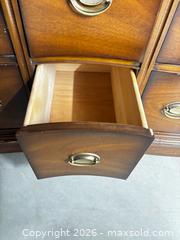 MaxSold Auction: Mahogany Solid Hardwood Dresser - Oakville (Ontario, Canada) SELLER MANAGED Estate Sale Online Auction - Cornwall Road (STORAGE)