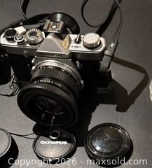 MaxSold Auction: Olympus OM-1 35mm SLR with 50mm f/1.4 Lens - Oakville (Ontario, Canada) SELLER MANAGED Estate Sale Online Auction - Cornwall Road (STORAGE)