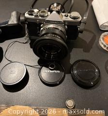 MaxSold Auction: Olympus OM-1 35mm SLR with 50mm f/1.4 Lens - Oakville (Ontario, Canada) SELLER MANAGED Estate Sale Online Auction - Cornwall Road (STORAGE)