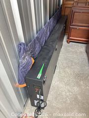 MaxSold Auction: Wall Mount Electric Fireplace - Oakville (Ontario, Canada) SELLER MANAGED Estate Sale Online Auction - Cornwall Road (STORAGE)