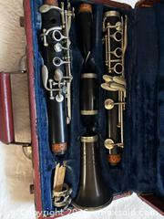 MaxSold Auction: Turner Clarinet, Ebonite Body with Silver-Plated Keys - Milton (Ontario, Canada) SELLER MANAGED Moving Online Auction - Fourth Line