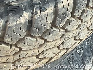 MaxSold Auction: Used Set of 4 LT265/75R16 All-Terrain Tires on Rims - Milton (Ontario, Canada) SELLER MANAGED Moving Online Auction - Fourth Line
