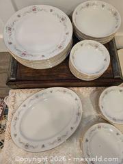 MaxSold Auction: fine China set of 8 each - Tacoma (Washington, USA) SELLER MANAGED Downsizing Online Auction -  S Alder Street