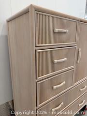 MaxSold Auction: 1980s Rattan Highboy Chest of Drawers - Toronto (Ontario, Canada) PARTNER MANAGED Estate Sale Online Auction -  Esander Drive (STORAGE)