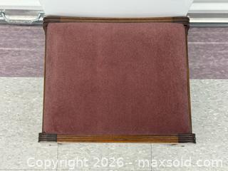 MaxSold Auction: Antique Queen Anne Style Walnut Footstool - Toronto (Ontario, Canada) PARTNER MANAGED Estate Sale Online Auction -  Esander Drive (STORAGE)