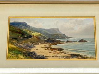 MaxSold Auction: Antique Signed Ireland Watercolour 20th C - Toronto (Ontario, Canada) PARTNER MANAGED Estate Sale Online Auction -  Esander Drive (STORAGE)
