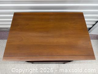MaxSold Auction: MCM Drexel Tiered Walnut Side Table 1 of 2  - Toronto (Ontario, Canada) PARTNER MANAGED Estate Sale Online Auction -  Esander Drive (STORAGE)