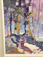 MaxSold Auction: MCM Signed Canadian Abstract Landscape Oil on Masonite Painting  - Toronto (Ontario, Canada) PARTNER MANAGED Estate Sale Online Auction -  Esander Drive (STORAGE)