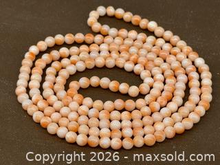 MaxSold Auction: Vintage Angelskin Coral Beaded Necklace - Toronto (Ontario, Canada) PARTNER MANAGED Estate Sale Online Auction -  Esander Drive (STORAGE)