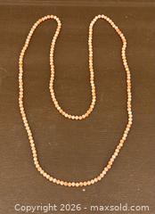 MaxSold Auction: Vintage Angelskin Coral Beaded Necklace - Toronto (Ontario, Canada) PARTNER MANAGED Estate Sale Online Auction -  Esander Drive (STORAGE)