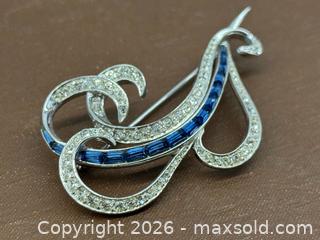 MaxSold Auction: Vintage Boucher Art Deco Rhinestone Brooch - Toronto (Ontario, Canada) PARTNER MANAGED Estate Sale Online Auction -  Esander Drive (STORAGE)