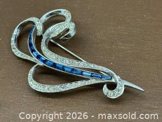 MaxSold Auction: Vintage Boucher Art Deco Rhinestone Brooch - Toronto (Ontario, Canada) PARTNER MANAGED Estate Sale Online Auction -  Esander Drive (STORAGE)