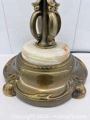 MaxSold Auction: Vintage Brass + Onyx Torchiere Floor Lamp - Toronto (Ontario, Canada) PARTNER MANAGED Estate Sale Online Auction -  Esander Drive (STORAGE)