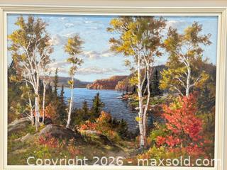 MaxSold Auction: Vintage Canadian Signed Otto Planding Oil Painting  - Toronto (Ontario, Canada) PARTNER MANAGED Estate Sale Online Auction -  Esander Drive (STORAGE)
