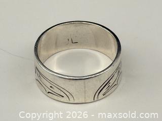 MaxSold Auction: Vintage Hand Made Gold + Sterling Haida Ring  - Toronto (Ontario, Canada) PARTNER MANAGED Estate Sale Online Auction -  Esander Drive (STORAGE)