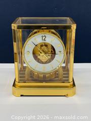 MaxSold Auction: Vintage Jaeger LeCoultre Atmos Clock  - Toronto (Ontario, Canada) PARTNER MANAGED Estate Sale Online Auction -  Esander Drive (STORAGE)