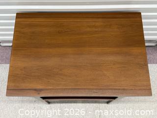 MaxSold Auction: Vintage MCM Drexel Counterpoint Tiered Walnut End Table 1 of 2  - Toronto (Ontario, Canada) PARTNER MANAGED Estate Sale Online Auction -  Esander Drive (STORAGE)