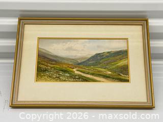MaxSold Auction: Vintage Signed Watercolour Irish Landscape Painting 20th C - Toronto (Ontario, Canada) PARTNER MANAGED Estate Sale Online Auction -  Esander Drive (STORAGE)