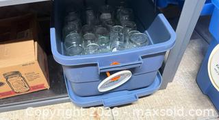 MaxSold Auction: Assorted Glass Mason / Canning Jars - Golden Harvest & Twist N Seal C - Barrie (Ontario, Canada) Downsizing Online Auction - Wessenger Drive