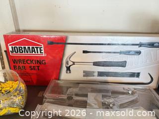 MaxSold Auction: Mixed Hand & Power Tool Set with JobMate, Black & Decker, Arrow and Other Workshop Supplies B - Barrie (Ontario, Canada) Downsizing Online Auction - Wessenger Drive