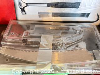 MaxSold Auction: Mixed Hand & Power Tool Set with JobMate, Black & Decker, Arrow and Other Workshop Supplies B - Barrie (Ontario, Canada) Downsizing Online Auction - Wessenger Drive