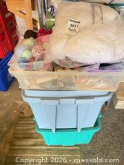 MaxSold Auction: Mixed Sewing Lot: Yarn, Fabric, Trim, Patterns & Notions B - Barrie (Ontario, Canada) Downsizing Online Auction - Wessenger Drive