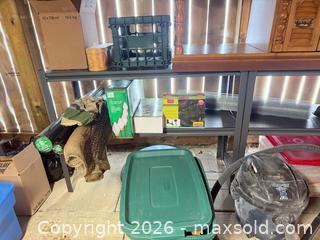 MaxSold Auction: Pair of Metal Shelving Units D - Barrie (Ontario, Canada) Downsizing Online Auction - Wessenger Drive