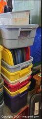 MaxSold Auction: Plastic Storage Bins / Totes  - Barrie (Ontario, Canada) Downsizing Online Auction - Wessenger Drive