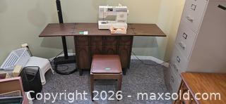 MaxSold Auction: Singer Sewing Machine, Cabinet, Stool and More D - Barrie (Ontario, Canada) Downsizing Online Auction - Wessenger Drive