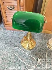 MaxSold Auction: Table Lamps, Banker and Crystal Styles A - Barrie (Ontario, Canada) Downsizing Online Auction - Wessenger Drive