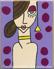 MaxSold Auction: Abstract Acrylic Painting by Toronto Artist Lennon Bella  - St. Catharines (Ontario, Canada) SELLER MANAGED Estate Sale Online Auction - Monique Crescent