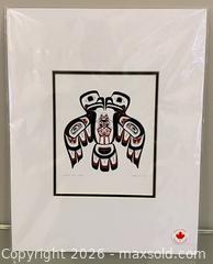 MaxSold Auction: Haida Split Eagle Print Clarence Mills - St. Catharines (Ontario, Canada) SELLER MANAGED Estate Sale Online Auction - Monique Crescent