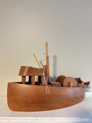 MaxSold Auction: Fishboat Hand Made Wooden - Surrey (British Columbia, Canada) SELLER MANAGED Downsizing Online Auction -  85b Avenue