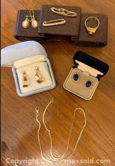 MaxSold Auction: 14K Gold Jewelry - Oakland (California, USA) PARTNER MANAGED Estate Sale Online Auction - Monterey Blvd