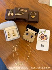 MaxSold Auction: 14K Gold Jewelry - Oakland (California, USA) PARTNER MANAGED Estate Sale Online Auction - Monterey Blvd