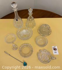MaxSold Auction: BACCARAT and LALIQUE Crystal + Cut Glass and more - Oakland (California, USA) PARTNER MANAGED Estate Sale Online Auction - Monterey Boulevard