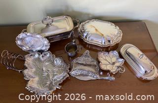 MaxSold Auction: Charming & Delicate Sterling & Silverplate Tableware - Oakland (California, USA) PARTNER MANAGED Estate Sale Online Auction - Monterey Boulevard