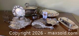 MaxSold Auction: Charming & Delicate Sterling & Silverplate Tableware - Oakland (California, USA) PARTNER MANAGED Estate Sale Online Auction - Monterey Boulevard
