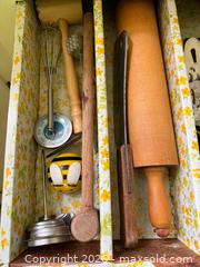 MaxSold Auction: Drawer of Kitchen Utensils #2 - Oakland (California, USA) PARTNER MANAGED Estate Sale Online Auction - Monterey Boulevard